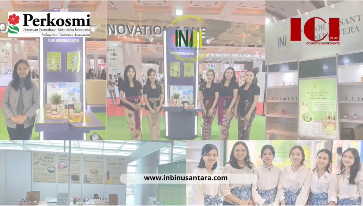 INBI at Indonesia Cosmetic Ingredients Exhibition 2024